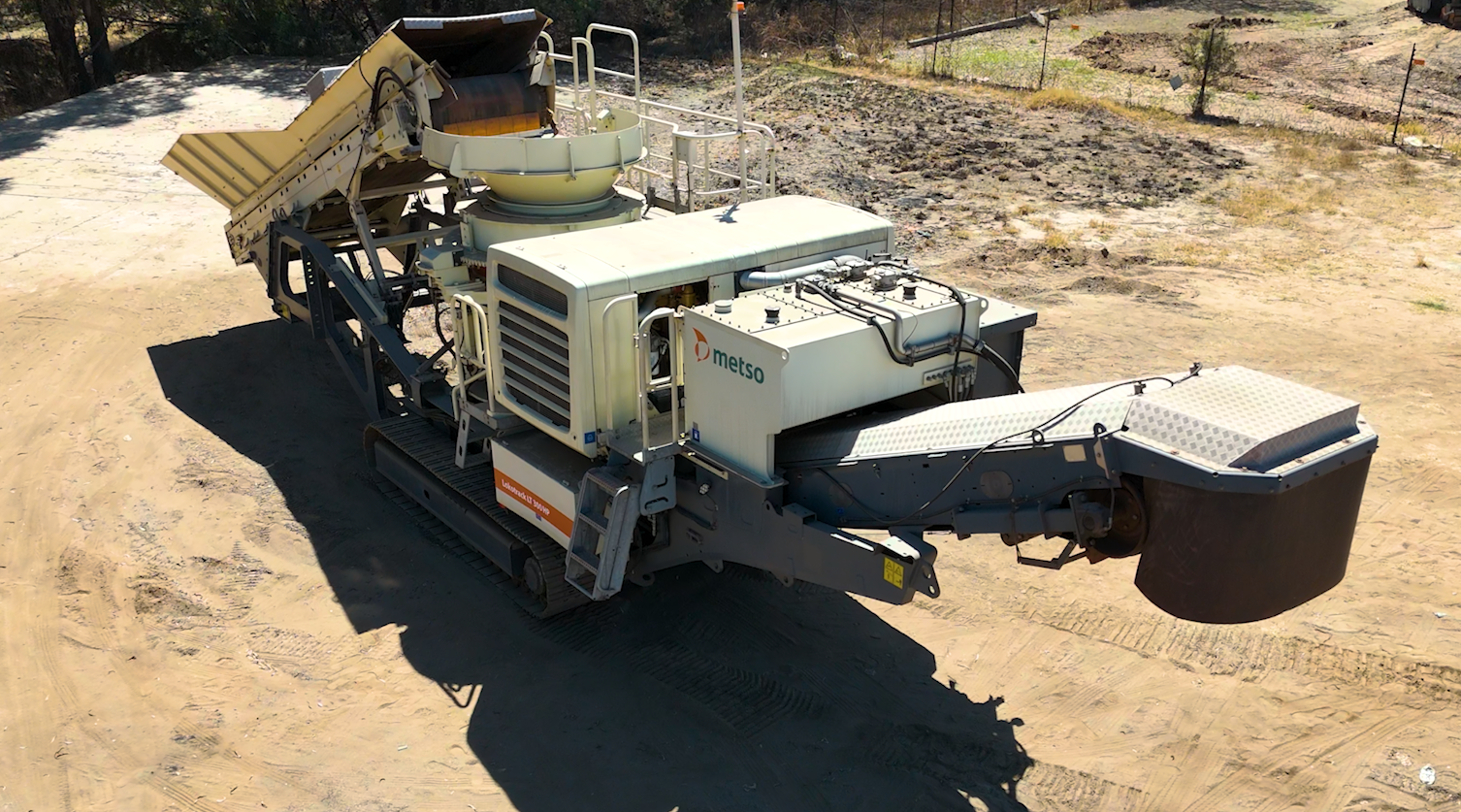  2022 Metso LT300 Mobile Cone Crusher 